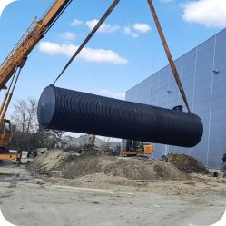 Horizontalni plastični rezervoari za vodu