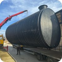 Horizontalni plastični rezervoari za vodu