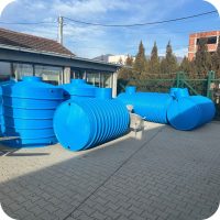 Horizontalni plastični rezervoari za vodu