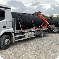 Horizontalni plastični rezervoari za vodu