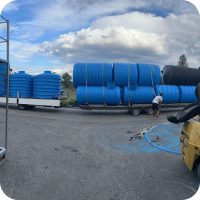 Horizontalni plastični rezervoari za vodu