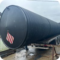 Horizontalni plastični rezervoari za vodu