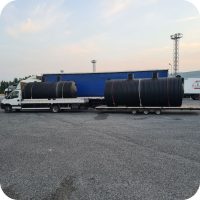 Horizontalni plastični rezervoari za vodu