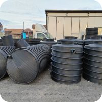 Horizontalni plastični rezervoari za vodu