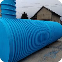 Horizontalni plastični rezervoari za vodu