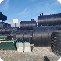 Horizontalni plastični rezervoari za vodu