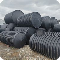 Horizontalni plastični rezervoari za vodu